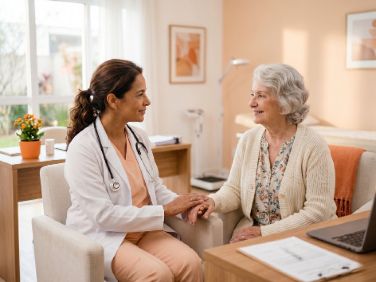 Consulta de geriatria humanizada na Longevuz